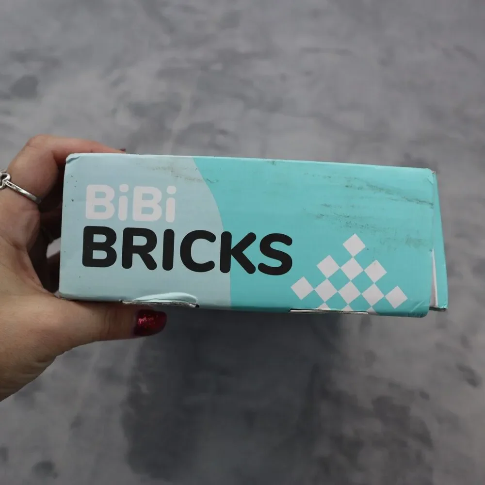 Bibi Bricks Soft Building Blocks Baby Play Early Learning Letters Shapes Numbers